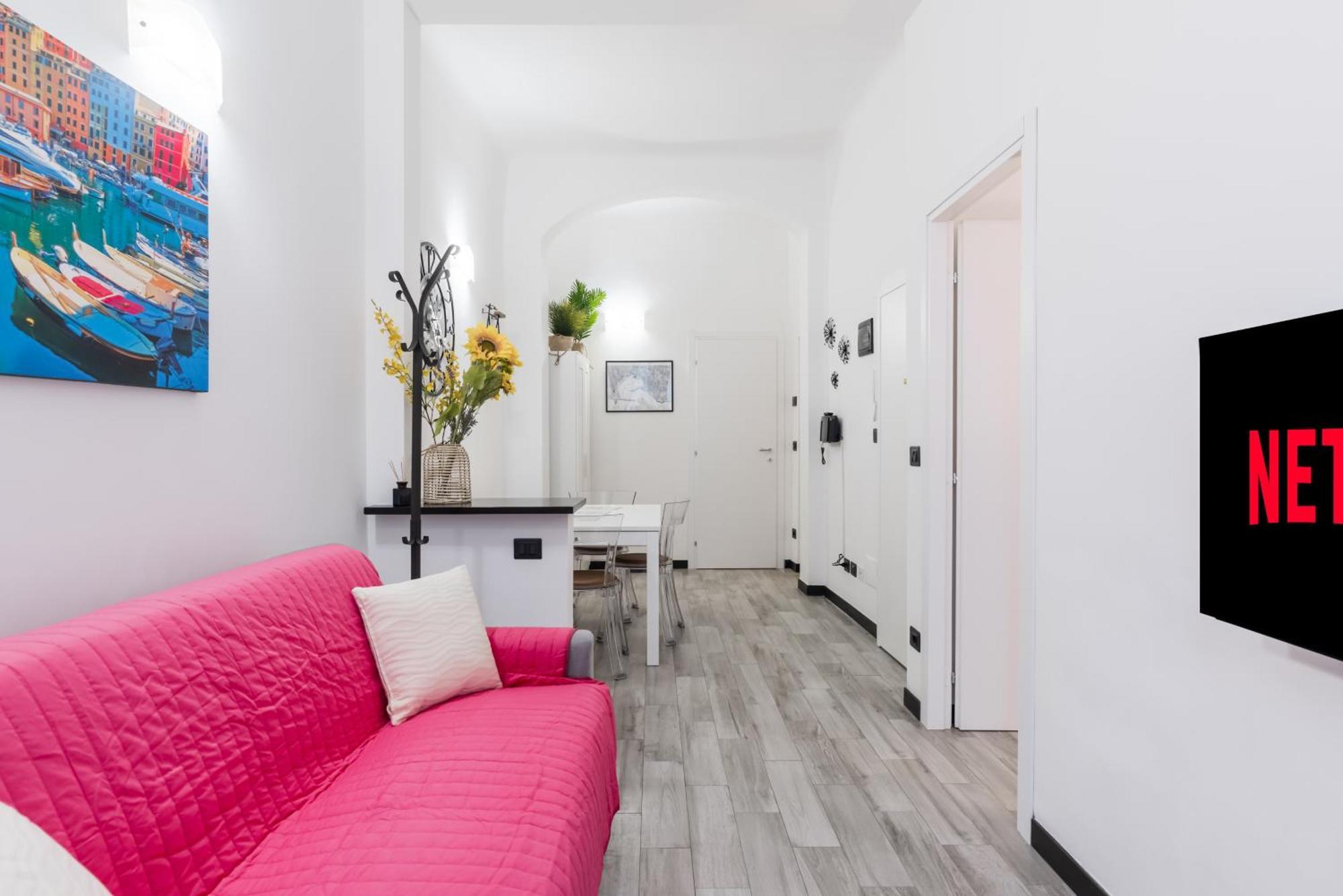 Acquario 5 Minuti, 1Br , Free A-C, Wifi & Netflix "City Center" By Tilo Genua Exterior foto